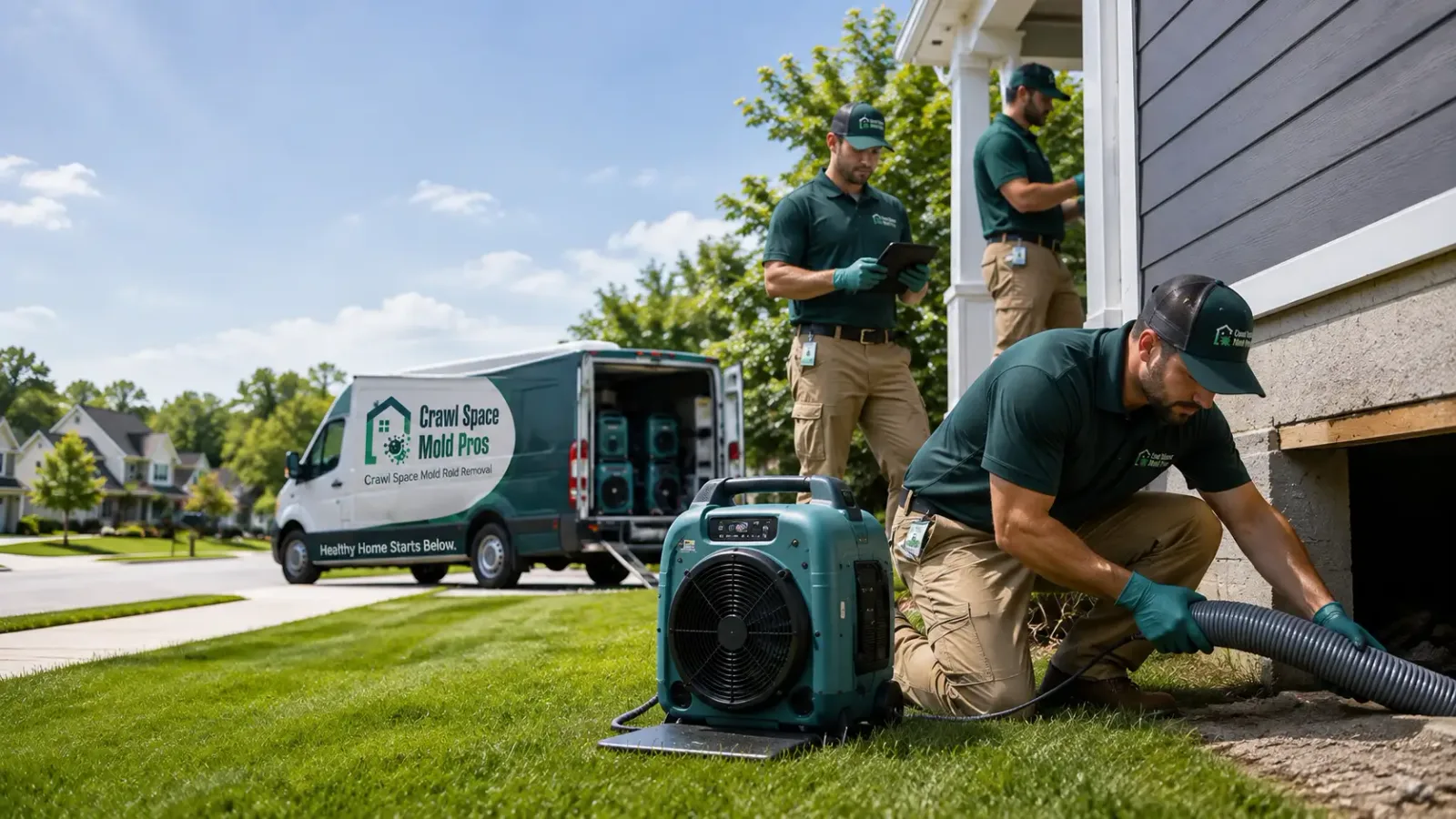 Crawl Space Mold Removal in Westbrook, TX